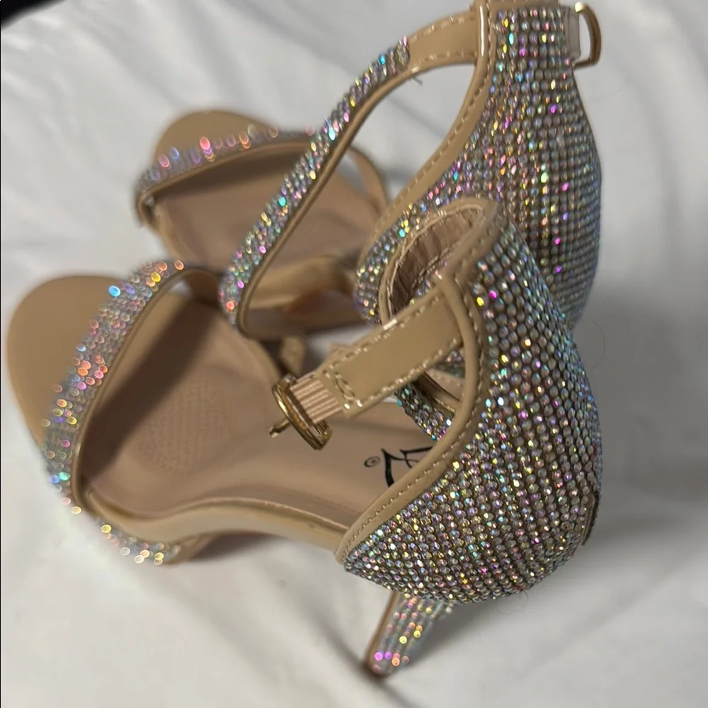 Windsor Rhinestone Heels - Picture 4 of 11